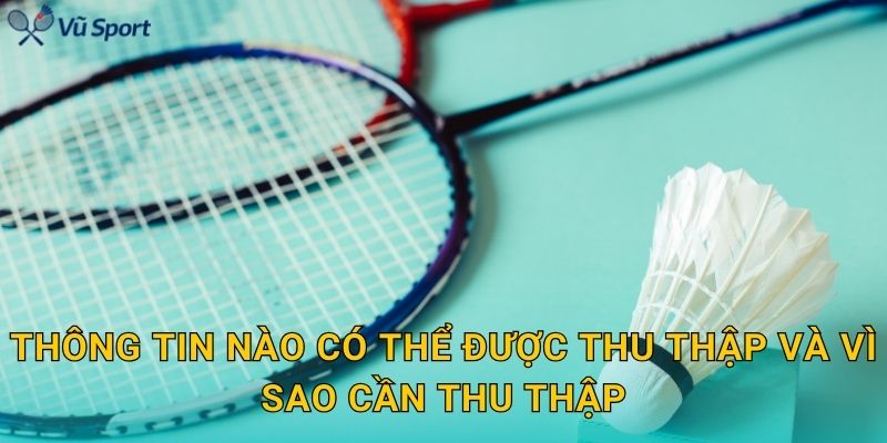Thông tin nào có thể được thu thập và vì sao cần thu thập?